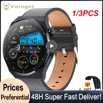 1/3PCS Už NFC Smart Watch Vyrų GT3 AMOLED 390*390 Ekrano Širdies ritmo Skambinkite IP68 Vandeniui