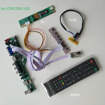 1 CCFL lempos, USB LCD LED VGA, AV AUDIO TV Valdiklio plokštės rinkinys 