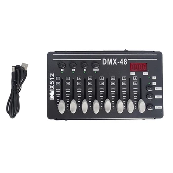 1 Gabalas DMX Kontrolierius Kontrolės Dmx512 LED Scenos Šviesos Lazerio Projektorius Juda Galvos Dūmai, Šaltas