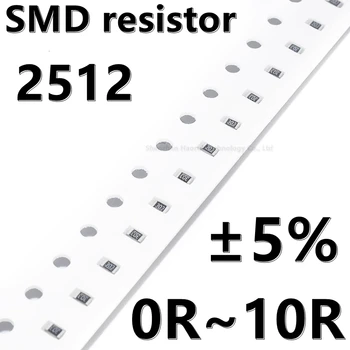 (100vnt) 2512 5% SMD rezistorius 0R 1R 1.2 R 1.3 1.5 R R 1.6 1.8 R R 2R 2R2 2R4 2R7 3R 3R3 3R6 3R9 4.3 R 4.7 R 5R1 5R6 6R2 6R8 7R5 8R2 10R