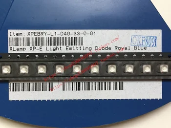 100vnt/XPEBRY-L1-D40 importuotų 3W high power 3535 safyras tamsiai mėlynos šviesos diodų (LED) lemputė karoliukai
