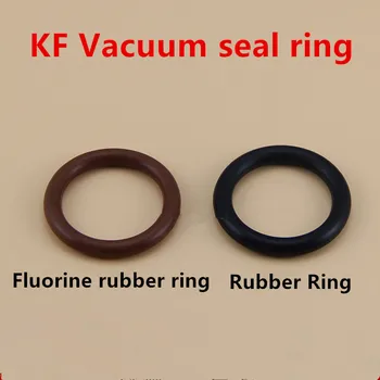 10pc KF vakuuminis laikiklis sandarinimo žiedas sandarinimo žiedas guminis žiedas fluoro guma, žiedas KF16/25/40/50