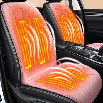 12V Šildomos Automobilių Sėdynės Padengti Šildytuvas Universalus Automatinis Šildymo Kilimėlis Žiemos GTWS