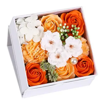 1box Muilas Rožė, Gvazdikas Dirbtinės Gėlės Nuotakos Puokštė Gėlių Motinos Diena, Valentino Diena, Vestuvės Dekoro Scrapbooking