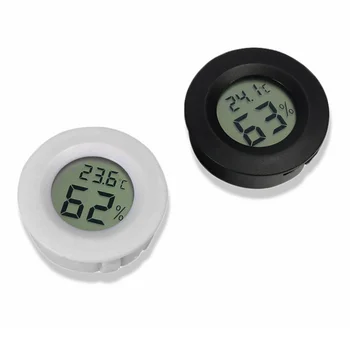 2 In 1 Termometras su Drėgmėmačiu Mini LCD Skaitmeninis Temperatūros, oro Drėgmės Matuokliu Detektorius Thermograph Patalpų Kambarys Priemonės Indikatorius