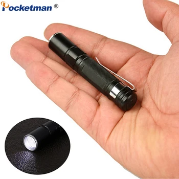 2000LM Nešiojamas Mini Pen LED Žibintuvėlis atsparus Vandeniui Pen Šviesos Kišeninis Žibintuvėlis Galingas LED Žibintas AAA Baterijos, Kempingas Medžioklė
