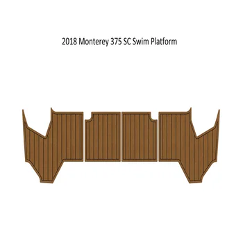 2018 Monterey 375 SC Plaukti Platfrom Žingsnis Trinkelėmis Valtis EVA Putų Dirbtiniais Tiko Denio Grindų Pagrindo Lipni SeaDek Gatorstep Stilius
