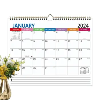 2023-24 Stalinis Kalendorius Estetinės Minimalistinio Mėnesio Darbalaukio Planuotojas 14.7*11.4 Kalendoriuje Planuotojas Storio Popieriaus Metinis Kalendorius
