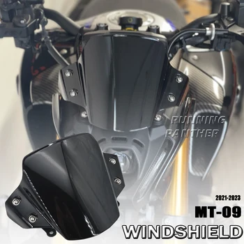 3 spalvų Motociklų Aksesuarų prekinis, galinis Stiklo pertvara nuo Vėjo Priekinio stiklo 2021 2022 2023 Už Yamaha MT09 MT 09 MT-09 mt09