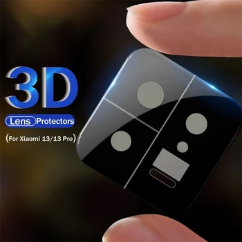 3D Išlenkti Kamera Raštas Grūdinto Stiklo Dangtis Xiaomi Mi 13 Pro 5G Objektyvas Apsaugoti Atveju Xiomi Xiaomy Mi13 Xiaomi13pro Xiaomi13