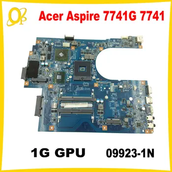 48.4HN01.01N 09923-1N Mainboard Acer Aspire 7741G 7741 Nešiojamas Mainboard MBBJ901001 MBRCB01001 JE70-CP DDR3 1GB GPU Išbandyti