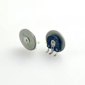 5VNT Pavarų Perjungiklis Potenciometras 3-Pin, Single A10K 16*1,3 mm Radijo Garsas Jungiklis