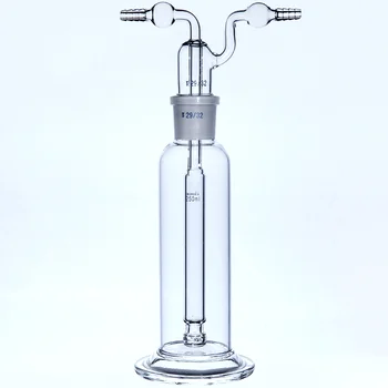 60 125 250 500 1000ml Stiklo Akyto Dujų Butelių Plovimo Su Kamščiu Labrotary Stiklo Cheminis Eksperimentas