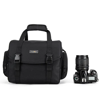 Atsparus vandeniui SLR Camera Bag Profesionalų Fotoaparatą 