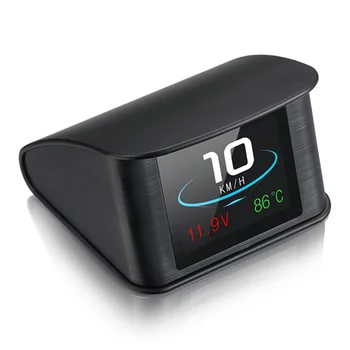 Automobilio OBD Skaitmeninis Matuoklis HUD P10 2.2-Colių LCD Ekranas, OBD Automobilių Head-Up Prietaisas,Smart Skaitmeninė Dokumento Head-Up Ekranas