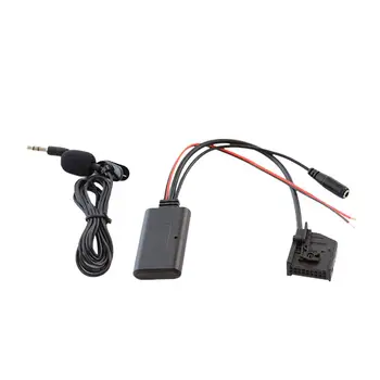 Automobilių 3.5 mm Audio AUX-in Bluetooth Mikrofono Kabelis Adapteris Tinka Comand 2.0
