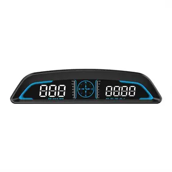 Automobilių Head Up Display Universalus GPS Spidometras HUD Skaitmeniniai Matuokliai Su Prisitaikanti Jutikliai, Šviesos, Aukštos raiškos Ekraną Greičio