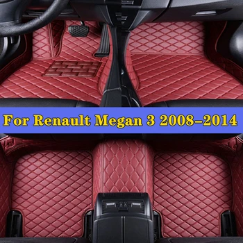 Automobilių Pėdų Pagalvėlės Renault Megan 3 2008-2014 Automobilių Reikmenys Apsaugos Trinkelėmis Custom Auto Grindų Kilimėliai, Automobilių Kilimų Dangtis