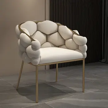 Baltas Mobilusis Valgomojo Kėdės Lauko Dizaino Moderni Valgomojo Kėdės Konferencijos Akcentas Sedie Sala Da Pranzo Svetainės Baldai Komplektai