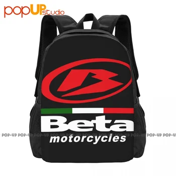 Beta Italia Motociklo Logotipas Kuprinė Didelės Talpos Mielas Naujo Stiliaus Salė Tote Maišą, Multi-function