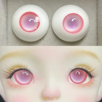 BJD doll obuolius tinka 1/3 1/4 1/6 dydis Akis žaislų mielas mėlynos putojantis deimantas akių pasta lėlės priedai