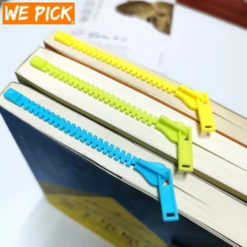 Creative 3D Užtrauktukas Stilius Žymą Vaikai Juokinga Skaityti Knygą Katalogo Puslapis Įrašą Mielas Knygos Ženklas Naujovė Raštinės reikmenys Dovana Berniukams, Mergaitėms