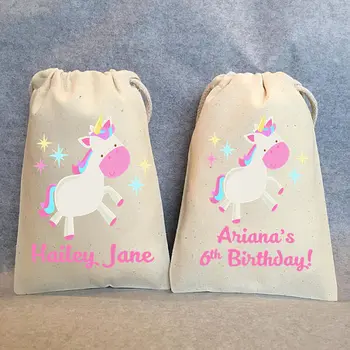 custom plaukioja vienaragis vaikams gimtadienio Saldainių maišeliai ačiū, dovanų maišeliai vestuvių Bachelorette Pagirios atkūrimo Survival Kit