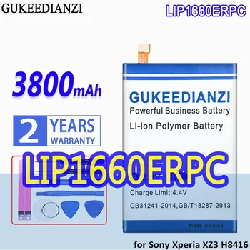 Didelės Talpos GUKEEDIANZI Baterija LIP1660ERPC 3800mAh Sony H9493 XZ3 H8416 Xperia H9436 Mobiliojo Telefono Bateria
