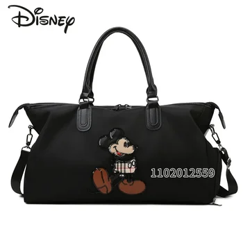 Disney Mickey Naujas kelioninis Krepšys Animacinių filmų Moterų Nešiojamos Rankinės Kelionės Krepšys Multi Funkcinis Sporto Krepšys Didelės Talpos Vandeniui