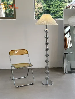 Dizaineris Wabi-sabi Bauhaus Moliūgas Grindų Lempos, LED E27 Atmosfera Vertikali Stalo Lempa Gyvenimo Kambario, Miegamasis Kavos staliukas, Sofa-Baras