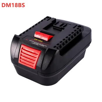 DM18BS Baterijos, Keitiklis Adapteris BOSCH 18V Power Tools Bateriją Suderinamas su DeWalt 20V Ličio Baterijos