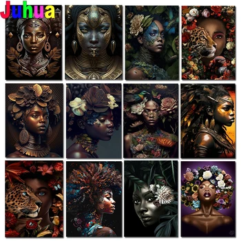 Džiunglėse Afrikos Moteris, Gėlės 5D 