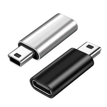 E9LB Nešiojamų C Tipo moterį, Mini USB Konvertuoti Jungtis Įkrovimo ir Duomenų Perdavimas