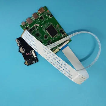 EDP Valdiklio plokštės Tipas-c, Mini HDMI-suderinama 2K B133HAC02.0 B133HAN03.0 B133HAN03.0 1920X1080 Micro USB Panel LCD LED