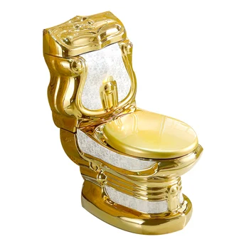 Europos stiliaus rūmus auksinio tualeto retro viešbučio spalva paramos padalinta kūrimas