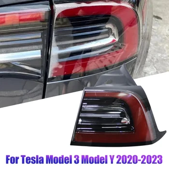 Galiniai LED Uodegos Šviesos Lempos Assy Už Tesla Modelis 3 Modelis Y 2020-2023 Išorinis Kampas, Šviesos, Stabdžių užpakalinis žibintas