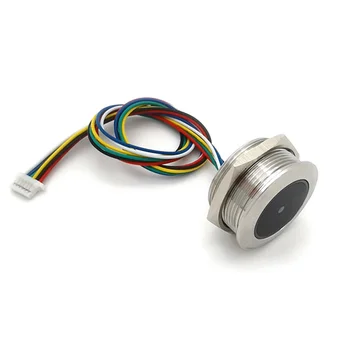 GM861 Metalo LED Valdymo Žiedas Lemputė UART Sąsaja 1D/2D brūkšninį Kodą (QR Kodą, brūkšninių kodų Skaitytuvo