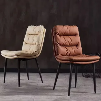 Gyvenimo Kėdės, Metalinės Valgomojo Kėdės Gražus Modernus Nordic Valgomojo Kėdės, Minkštų Chaises Salle Ėdžiose Virtuvės Baldai