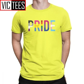 Gėjų LGBT Marškinėliai 2020 Vyrų Grynos Medvilnės Marškinėlius Lesbiečių, Homoseksualų Nelytinės Pansexual Biseksualių