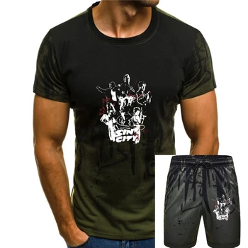 Herren Marškinėliai Sin City Logotipą, Juoda Indiego S Vyrų Aukštos Kokybės Individualizuotos Atspausdinta Viršūnes Hipster Tees