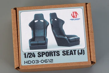 Hobis Dizaino HD03-0612 1/24 Sportinės Sėdynės (J) Detalė-up Nustatyti Modelio Automobilių Modifikacijų Hand Made Modelis