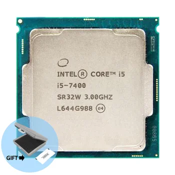 Intel Core i5-7400 i5 7400 3.0 GHz Quad-Core Quad-Sriegis CPU Procesorius 6M 65W LGA 1151