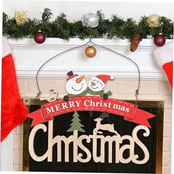 Kalėdų Papuošalai Kalėdų Dovana Žymes Linksmų Kalėdų Ženklas, Mediniai, Medžio Žymes Medienos Dekoro Kabo Pakabukas