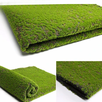 Kiemo Dirbtinis Moss Apdailos 100*100 cm Desertas parduotuvių Žalieji Augalai Dirbtiniais Žolės Parduotuvę Namuose visiškai Naujas Madingas