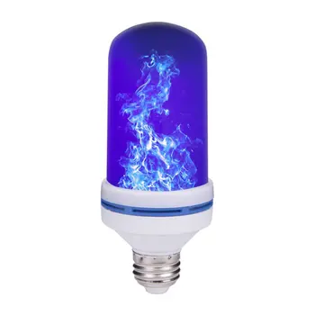 LED E27 E26 Liepsna Lempa Gaisro Blyksinčios Lemputės Dinaminis Liepsnos Poveikis Nakties Šviesos 85V-265V Namų Apdailos Apšvietimo Naujas