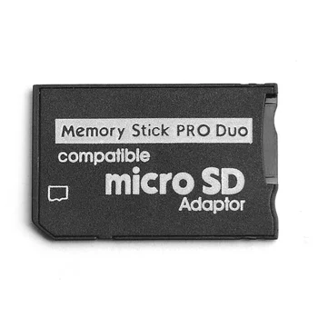 Memory Stick Pro Duo Adapteris, Micro-SD/Micro-SDHC TF Kortelę į Memory Stick MS Pro Duo Kortelė Sony PSP Kortelės Adapteris