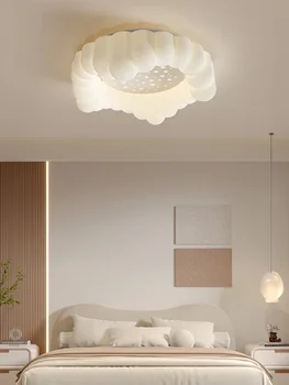 Miegamojo, Lempos, Modernus Minimalistinio ir Puikus Lubų Lempa Balta Stilius Zhongshan Lempos 2023 Naujas
