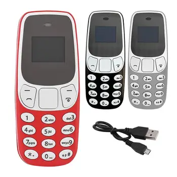 Mini Mobilusis Telefonas palaiko Multi-kalbos Vyresnioji Mobilusis Telefonas, Mini Mobilusis Telefonas Su Ratuku Mygtuką Vaikas Vyresnysis Suaugusiųjų Namai