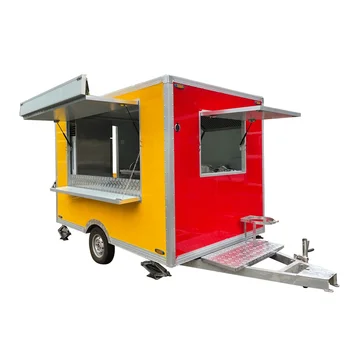 Mobiliųjų Greito Maisto Prekybos Hot Dog Koncesijos Priekaba Mobiliojo Maisto Automobilį