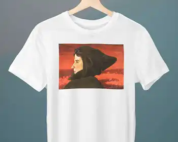 Moteris Hugo Simberg Tapybos Unisex marškinėliai Realizmo Meno